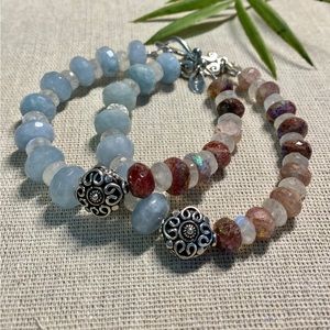 Pink and Blue Bracelet